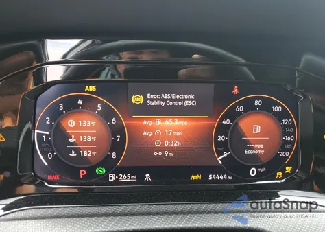 2022 Volkswagen Golf R z USA, uszkodzony, nr VIN WVWEB7CD8NW123461